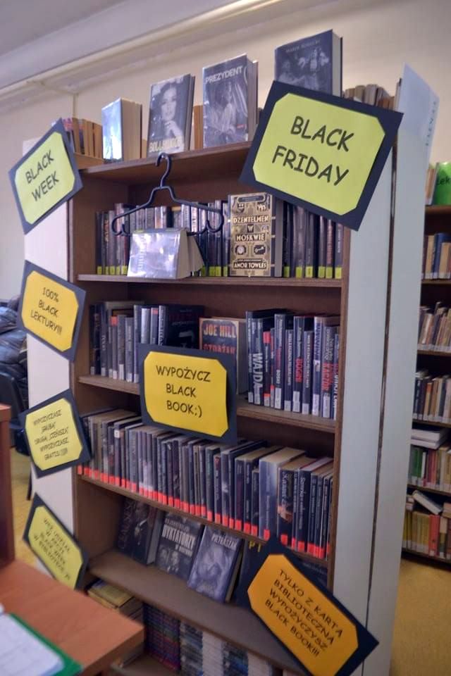 Black Week, czyli biblioteczna promocja na książki