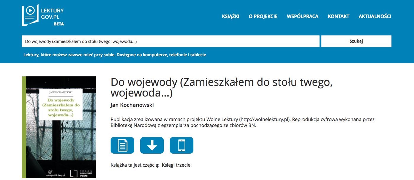wyszukiwanie lektury.gov.pl