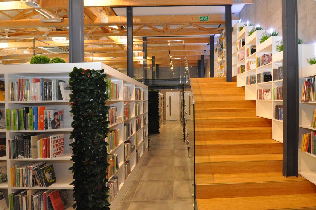 Biblioteka na Poziomie – funkcjonalna biblioteka open space
