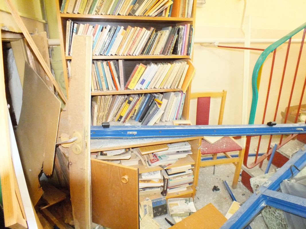 Pomoc dla zniszczonej biblioteki w Kaliszu